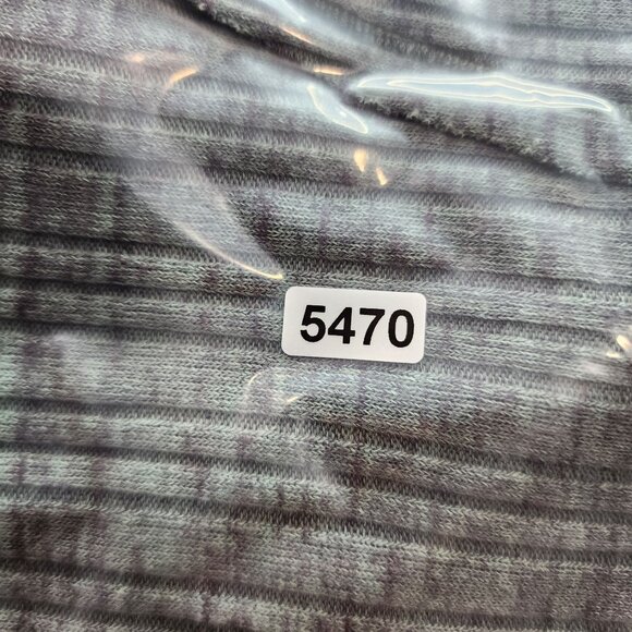 Women's Gray Green BKE  Top Round Neck Short Sleeve Crisscross Back Design L - Picture 8 of 8